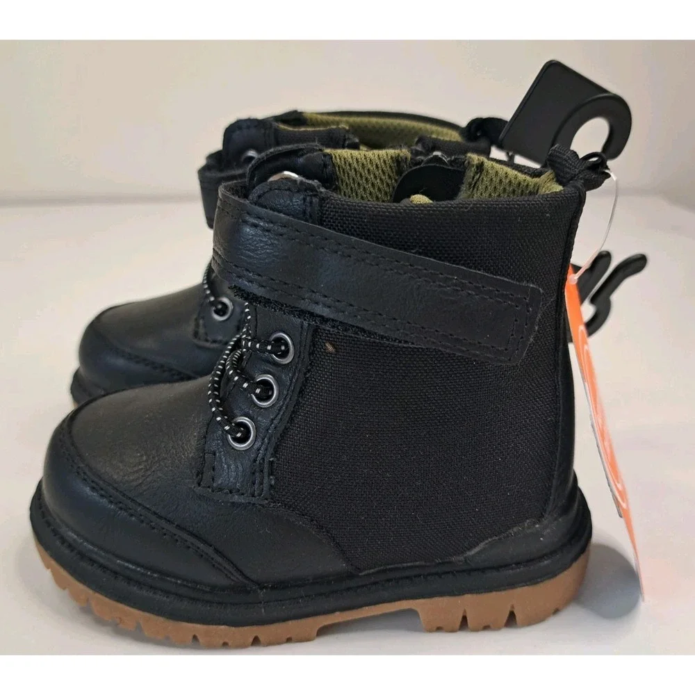 Toddler Boys 3 Pair Boots / Shoes Size 4 and 5  Wonder‎ Nation & Robert David